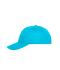 Unisex 6 Panel Cap Organic Cotton Turquoise 10230