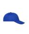 Unisex 6 Panel Cap Organic Cotton Royal 10230
