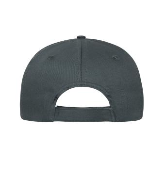 Unisex 6 Panel Cap Organic Cotton Graphite 10230