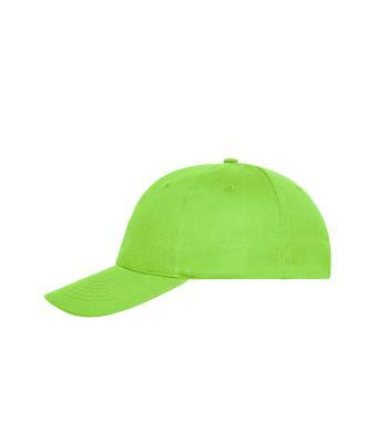 Unisex 6 Panel Cap Organic Cotton Lime-green 10230