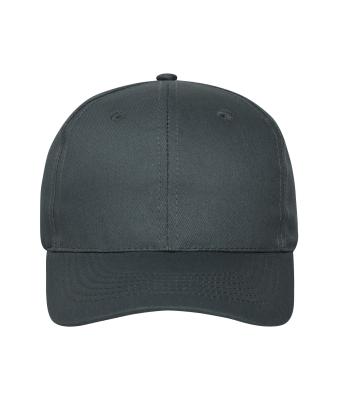 Unisex 6 Panel Cap Organic Cotton Graphite 10230