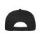Unisex 6 Panel Cap Organic Cotton Black 10230