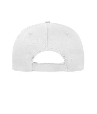 Unisex 6 Panel Cap Organic Cotton White 10230