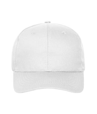 Unisex 6 Panel Cap Organic Cotton White 10230