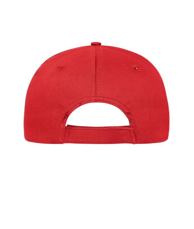 Unisex 6 Panel Cap Rood 10230