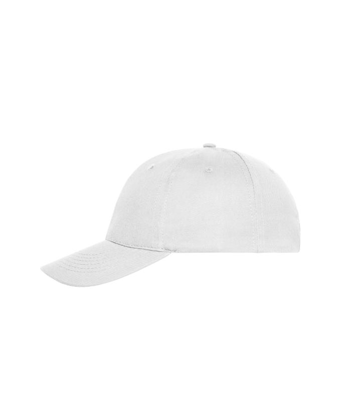 Unisex 6 Panel Cap White 10230