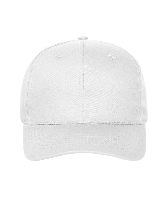 Unisex 6 Panel Cap White 10230