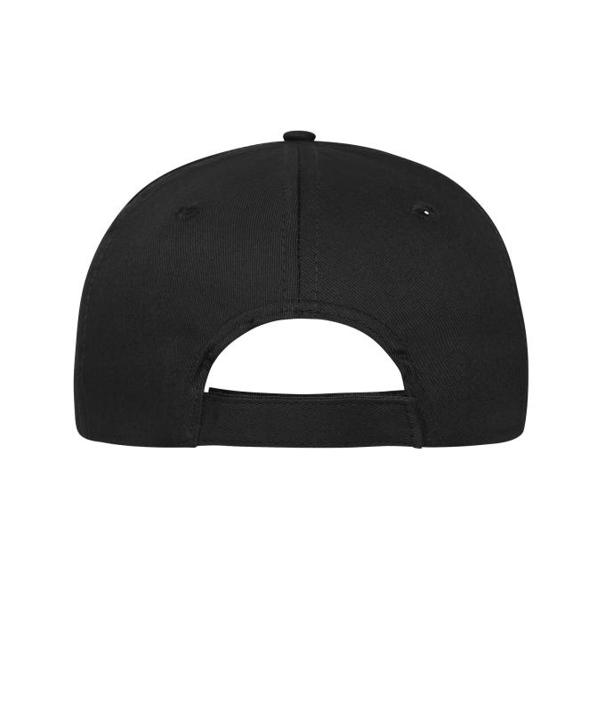 Unisexe Casquette 6 panneaux Noir 10230