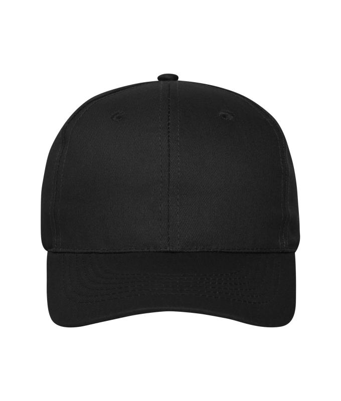 Unisexe Casquette 6 panneaux Noir 10230
