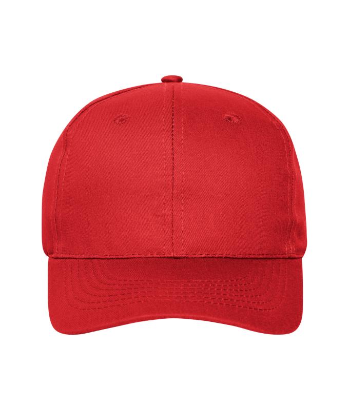 Unisexe Casquette 6 panneaux Rouge 10230