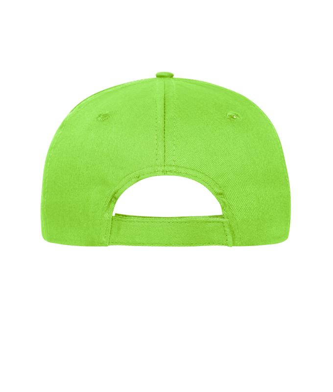 Unisexe Casquette 6 panneaux Vert-citron 10230