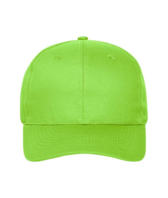 Unisexe Casquette 6 panneaux Vert-citron 10230