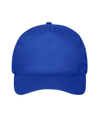 Unisex 5 Panel Cap Bio Cotton Royal 10231