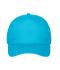 Unisex 5 Panel Cap Bio Cotton Turquoise 10231