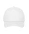 Unisex 5 Panel Cap Bio Cotton Wit 10231