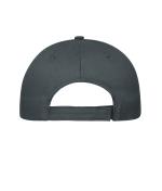 Unisex 5 Panel Cap Cotton Graphite 10231