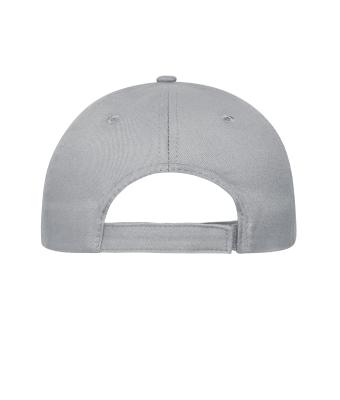 Unisex 5 Panel Cap Cotton Light-grey 10231