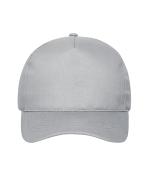 Unisex 5 Panel Cap Cotton Lichtgrijs 10231