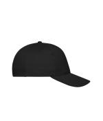Unisex 5 Panel Cap Cotton Zwart 10231