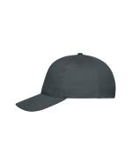 Unisex 5 Panel Cap Graphite 10231