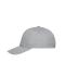 Unisex 5 Panel Cap Organic Cotton Light-grey 10231