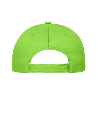 Unisex 5 Panel Cap Organic Cotton Lime-green 10231