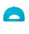 Unisexe Casquette 5 panneaux en coton bio Turquoise 10231