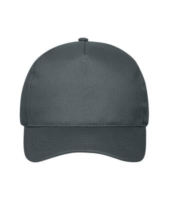 Unisexe Casquette 5 panneaux en coton Graphite 10231