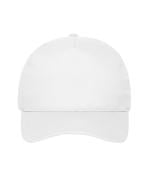 Unisexe Casquette 5 panneaux en coton Blanc 10231