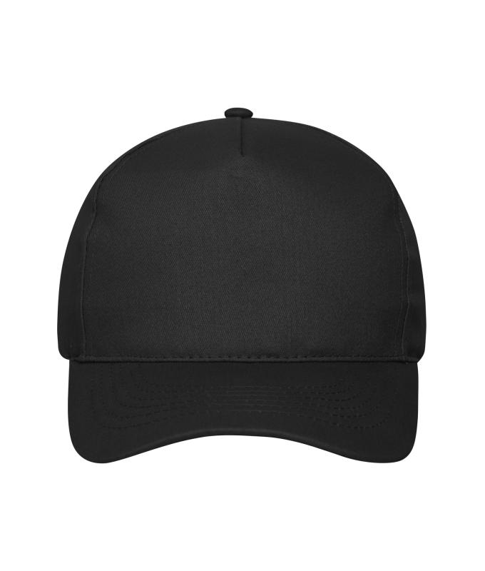 Unisexe Casquette 5 panneaux Noir 10231