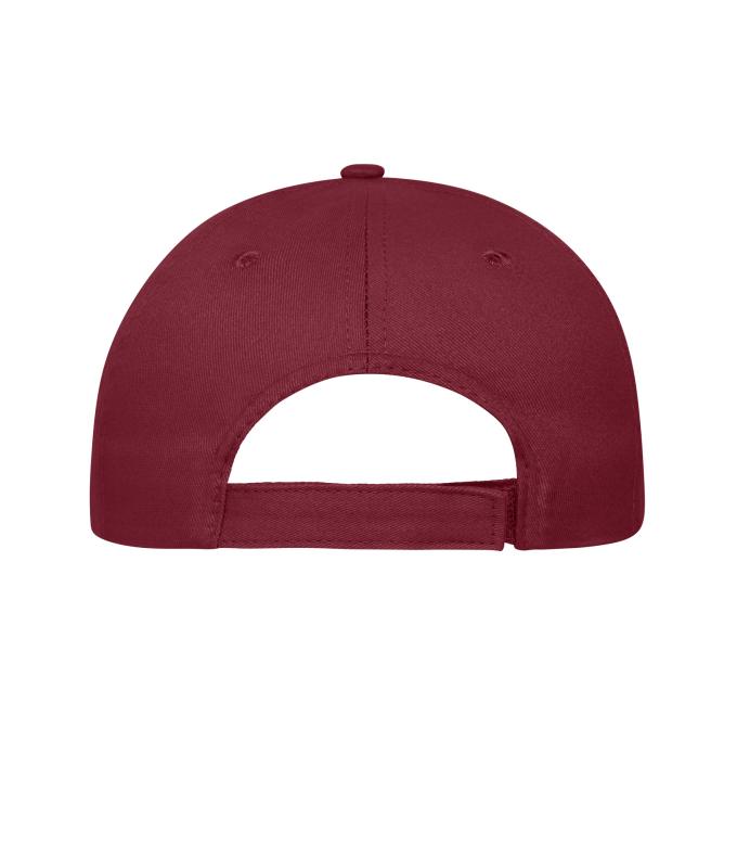 Unisexe Casquette 5 panneaux Bourgogne 10231