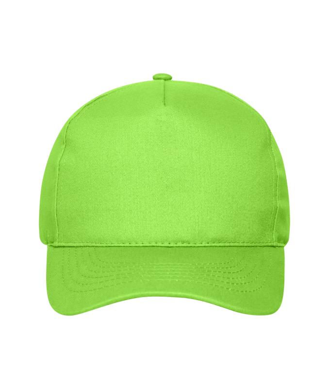 Unisexe Casquette 5 panneaux Vert-citron 10231