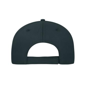 Unisex 5 Panel Sandwich Cap Bio Cotton Navy/wit 10232