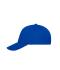 Unisex 5 Panel Sandwich Cap Bio Cotton Royal/wit 10232
