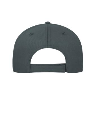 Unisex 5 Panel Sandwich Cap Cotton Graphite/red 10232