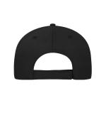 Unisex 5 Panel Sandwich Cap Cotton Black/white 10232