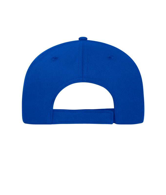 Unisex 5 Panel Sandwich Cap Royal/wit 10232