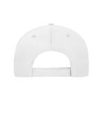 Unisexe Casquette Sandwich 5 panneaux en coton Blanc/marine 10232