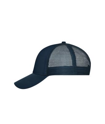 Unisex 6 Panel Mesh Cap Navy/navy 10253