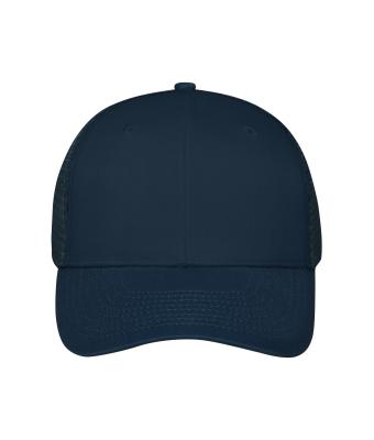 Unisex 6 Panel Mesh Cap Navy/navy 10253