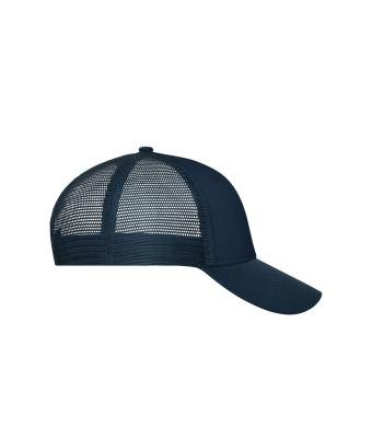 Unisex 6 Panel Mesh Cap Navy/navy 10253