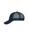 Unisex 6 Panel Mesh Cap Navy/navy 10253