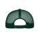 Unisex 6 Panel Mesh Cap Donkergroen/donkergroen 10253