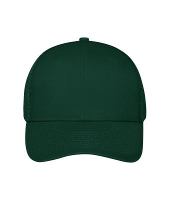 Unisex 6 Panel Mesh Cap Donkergroen/donkergroen 10253