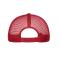 Unisex 6 Panel Mesh Cap Rood/rood 10253