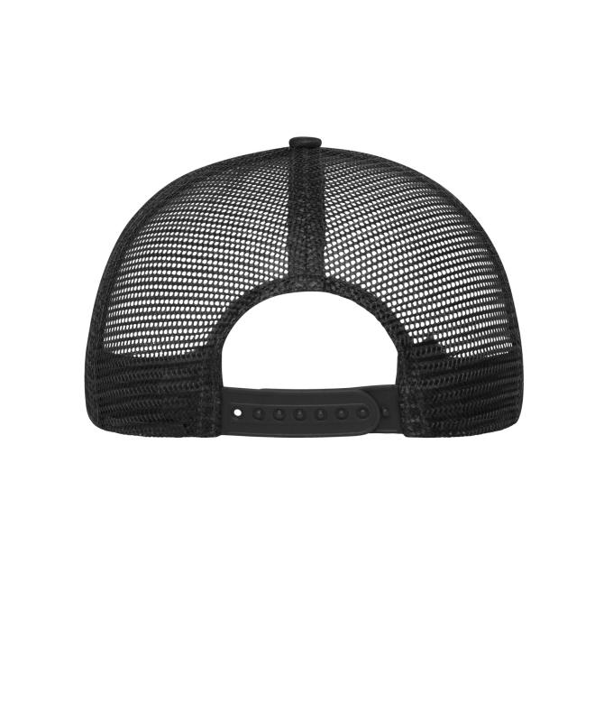 Unisex 6 Panel Mesh Cap White/black 10253