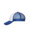 Unisex 6 Panel Mesh Cap Wit/royal 10253