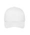 Unisex 6 Panel Mesh Cap Wit/wit 10253