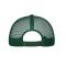 Unisexe Casquette filet 6 panneaux Blanc/vert-foncé 10253