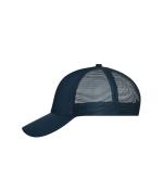 Unisexe Casquette filet 6 panneaux Marine/marine 10253